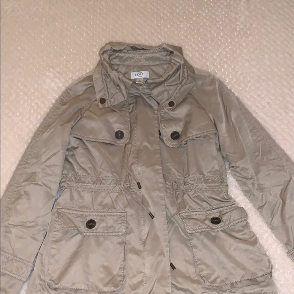 Ann Taylor/Loft Tan Jacket